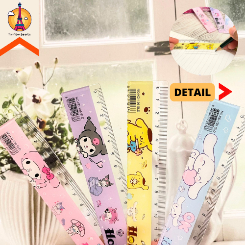 

Penggaris Plastik 15 cm Motif Sanrio Lucu Bagus Imut Awet Tahan Banting Plastic Alat Tulis Kantor Perlengkapan Sekolah Ready Grosir