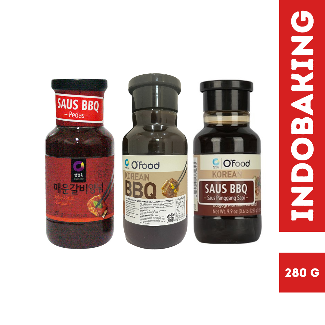 

Daesang Chung Jung One Korean Beef Galbi Bulgogi Spicy Marinade Sauce / Saus Marinasi Daging Korea 280g