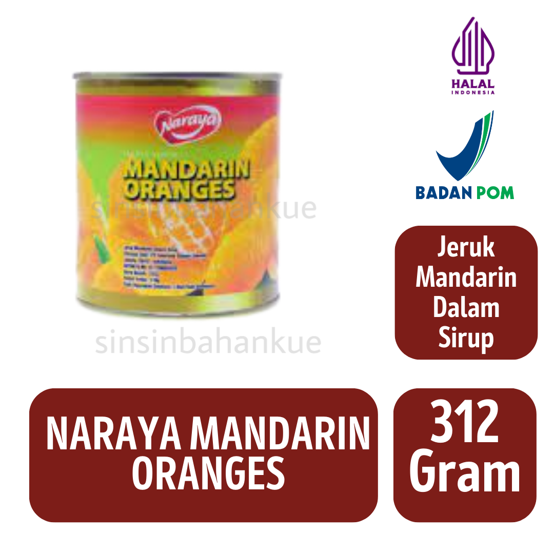 

Naraya Mandarin Oranges [312 Gram]