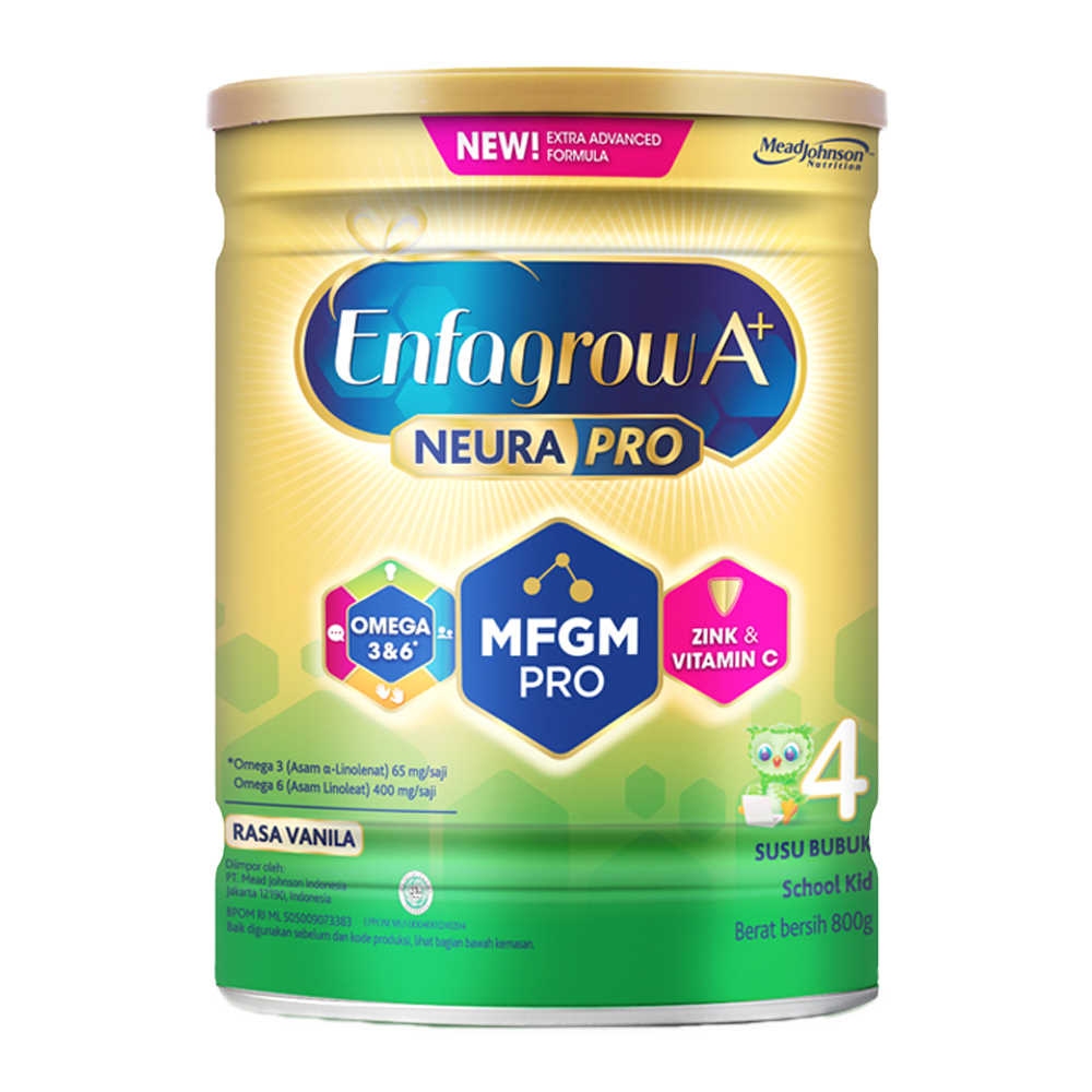 

Enfagrow A+ 4 Susu Bubuk Pertumbuhan Anak 3-12 Tahun Vanila 800 g