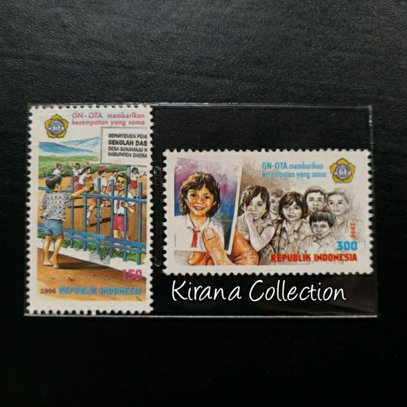 

LOT.F191 PRANGKO INDONESIA I-509 2V GERAKAN NASIONAL ORTU ASUH 1996