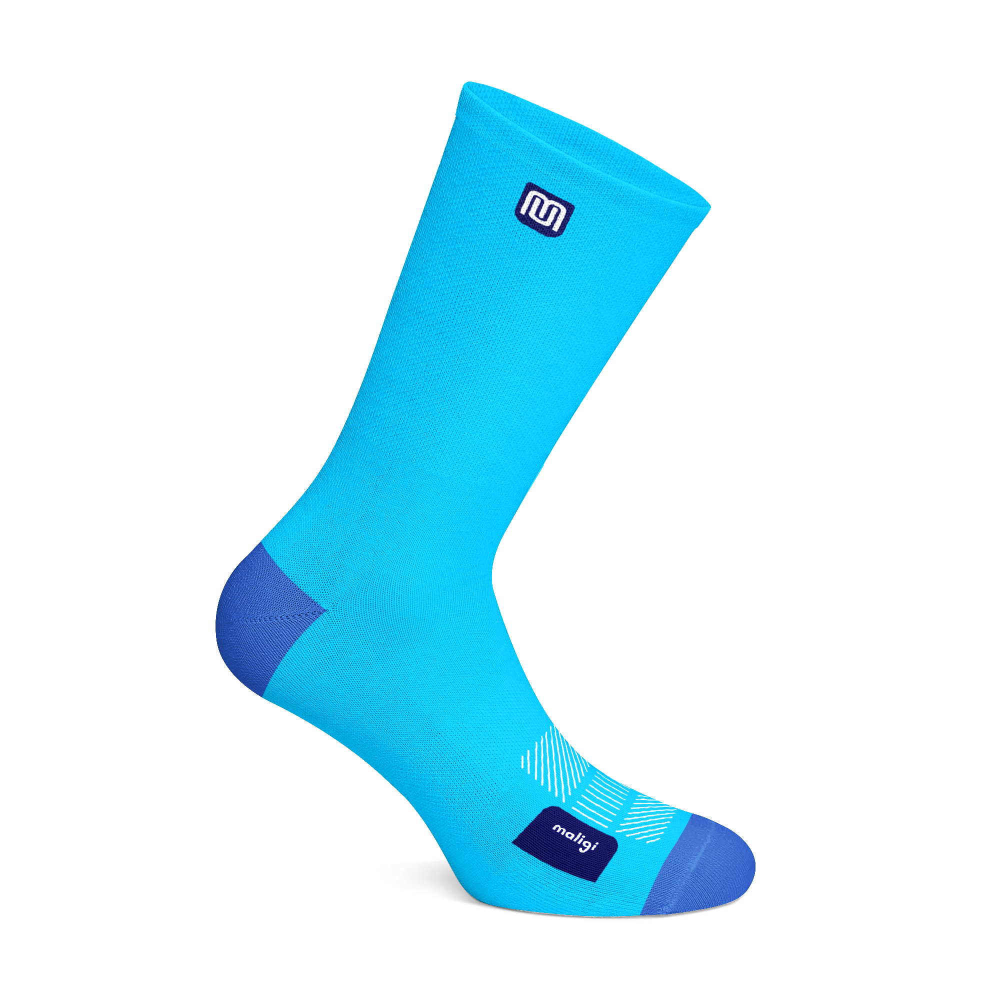 Maligi - kaos kaki sport panjang bahan katun premium SPRT