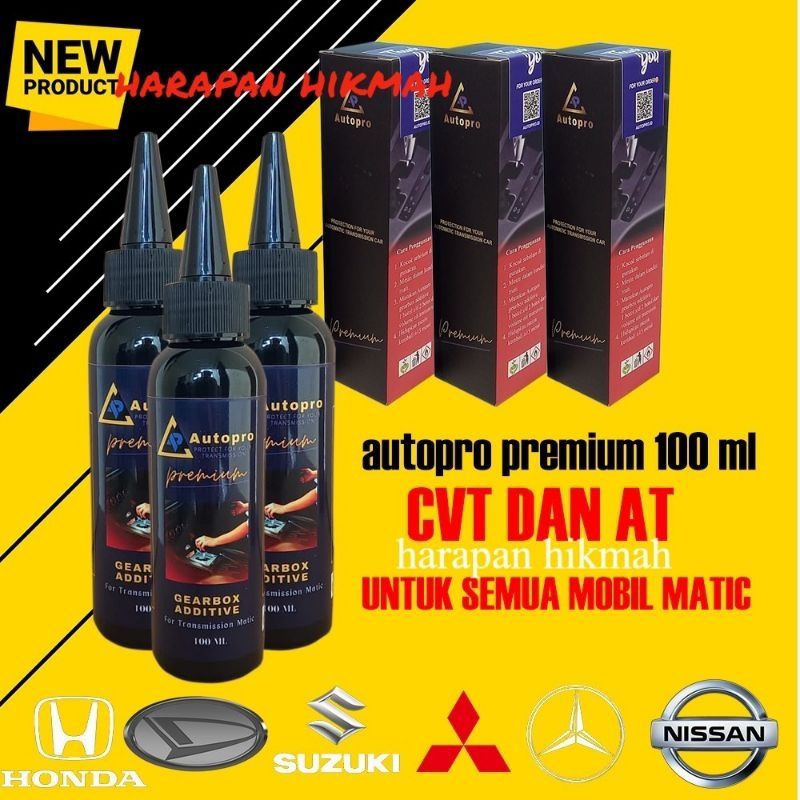 Aditif Matic Autopro Premium Gearbox Additif 100ml Cairan Aditif Pelumas Transmisi Matic