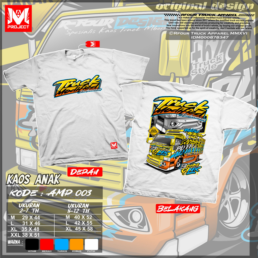 KAOS ANAK GAMBAR TRUCK BOS CILIK BAJU KAOS TRUCK OLENG ANAK TERBARU KAOS TRUCK BOS CILIK KAOS ANAK