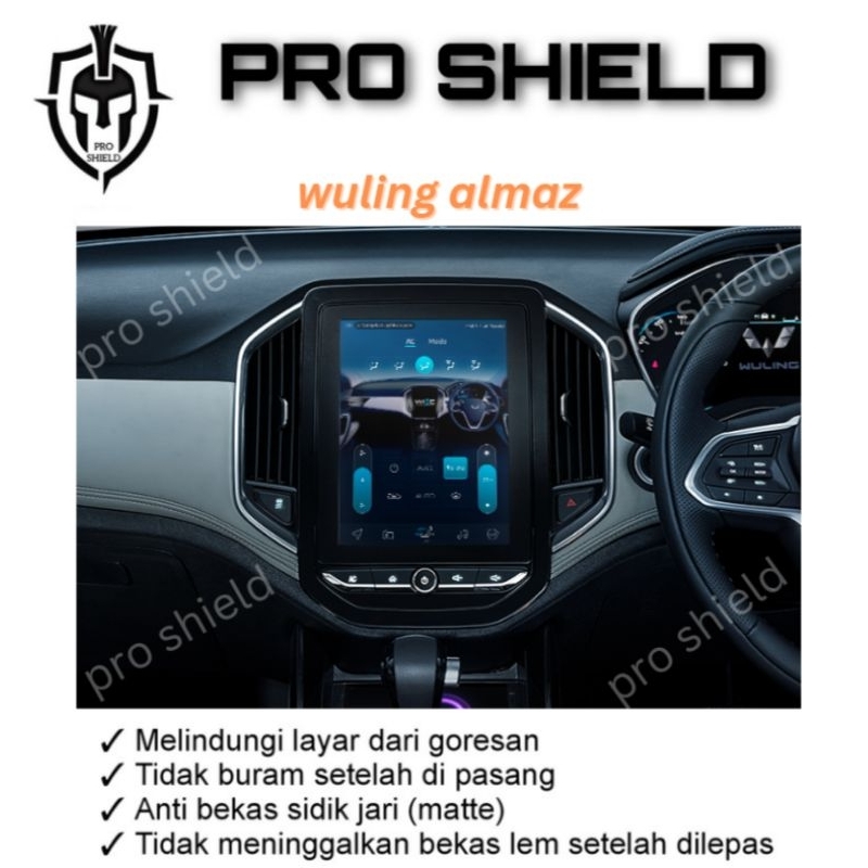 Anti Gores Head Unit Wuling Almaz