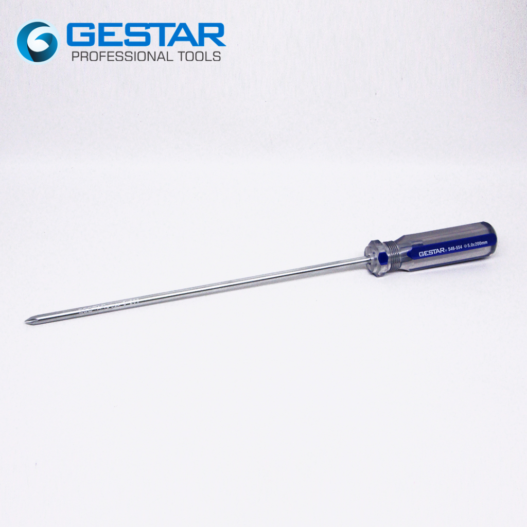 GESTAR-Obeng Plus Mechanical Screwdrivers PH1 5.0 x 200mm