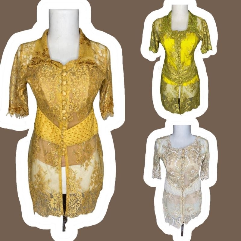 preloved kebaya tangan pendek