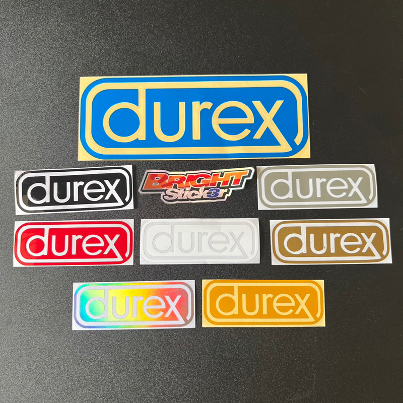 Sticker Stiker D U R E X cutting