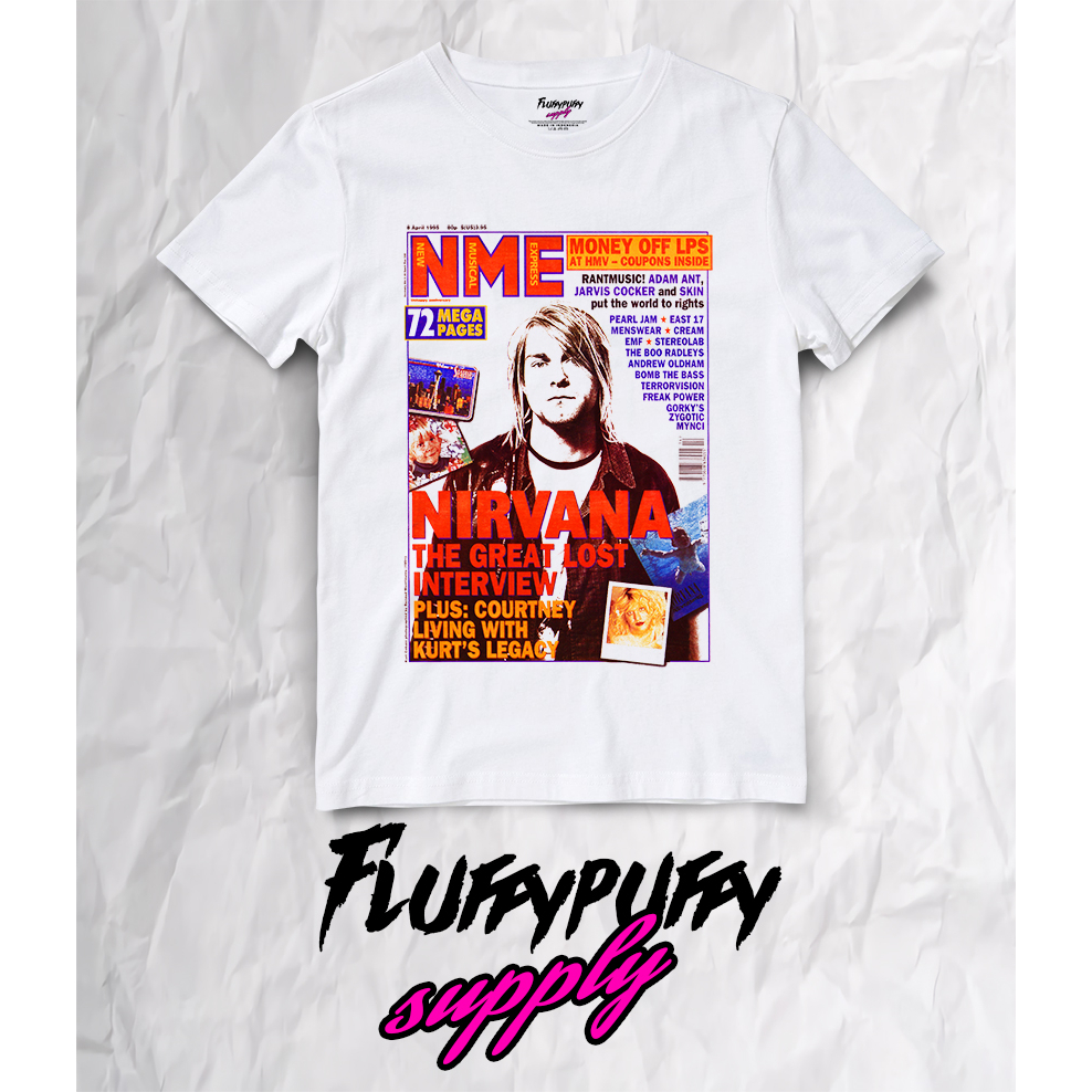 Kaos Band Nirvana Magazine | Nirvana T-shirt