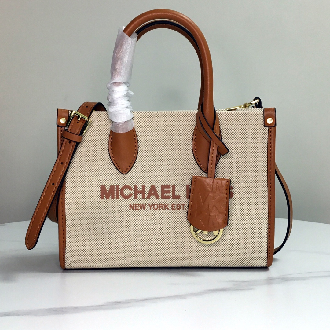 M-K1003 MICHAEL KORS Mirella Leather Crossbody Bag Tote Bag Shoulder Bag Handbag ttb