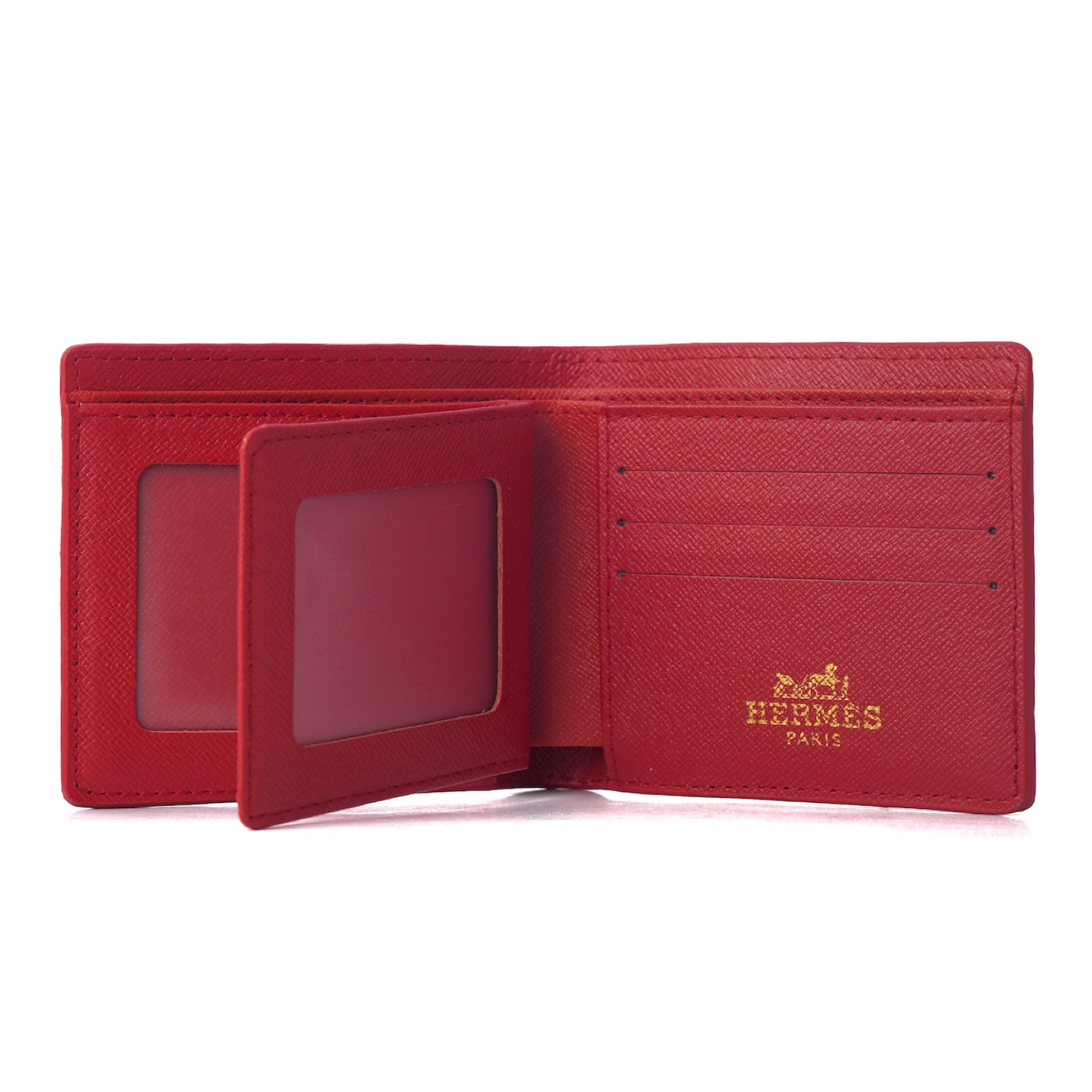 TOKOKOE - Dompet Pria Bahan Kulit Premium Import - H Togo Leather Red