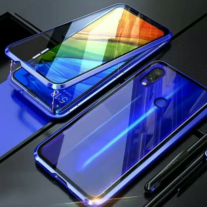 XIAOMI MI9 MI 9 / EXPLORER / SE / PRO / REDMI 8 / 8A / PRO / NOTE 7 CASE MAGNETIC GLASS 2 IN 1 FRONT