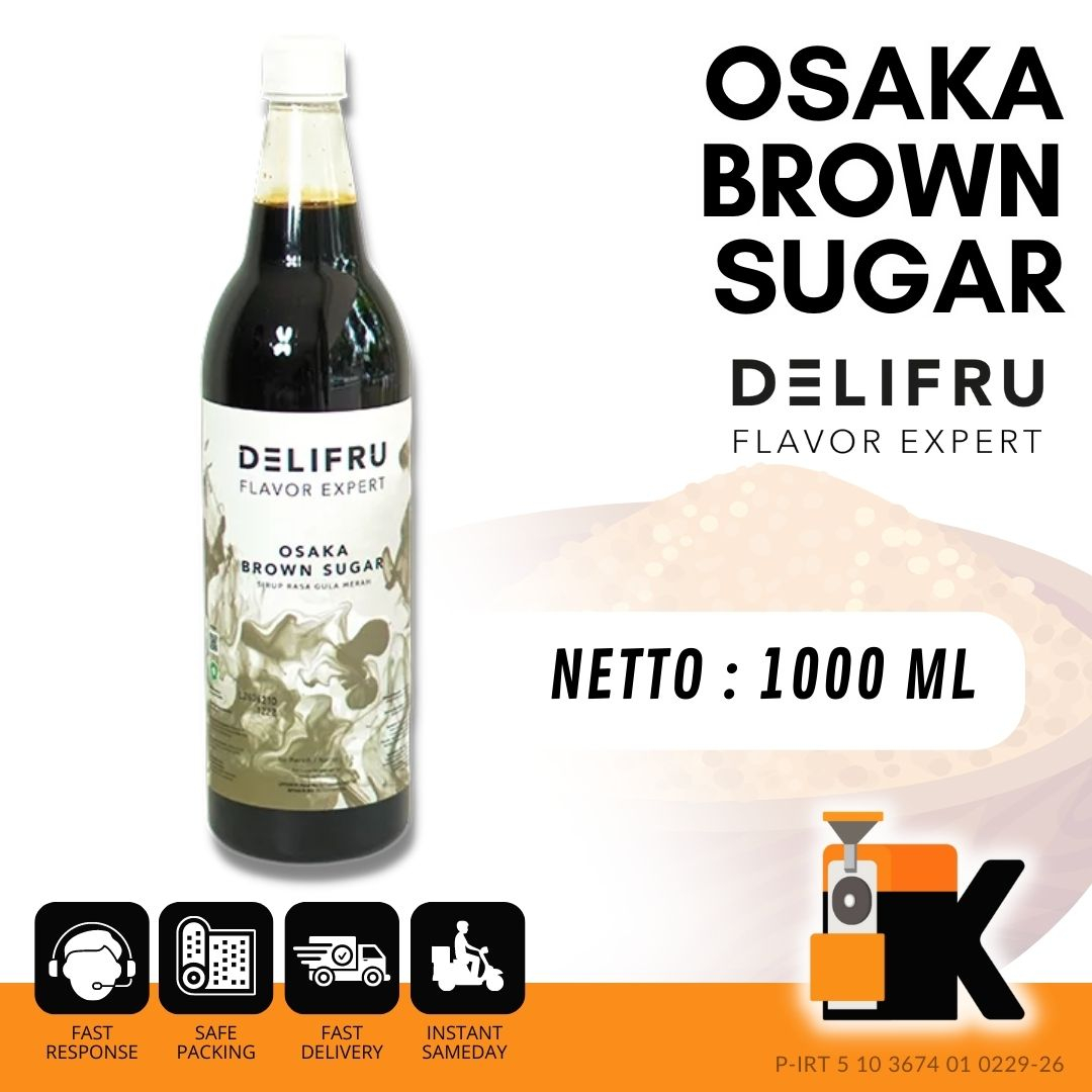 

Kieta Roastery - Syrup Delifru Osaka Brown Sugar 1000ml