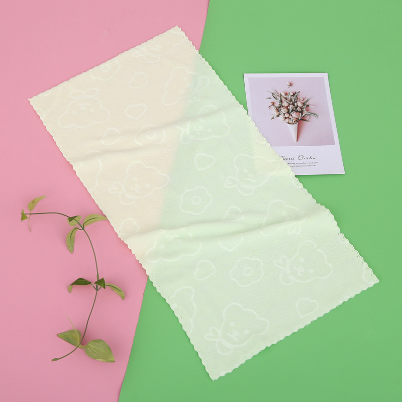 Kain Lap 30x60 cm Lembut Microfiber Serbaguna Face Wash Baby Towel Polos Wajah Piring Anti Minyak Micro Fiber 30 x 60 Dapur Piring Meja Penyerap Serap Air Handuk