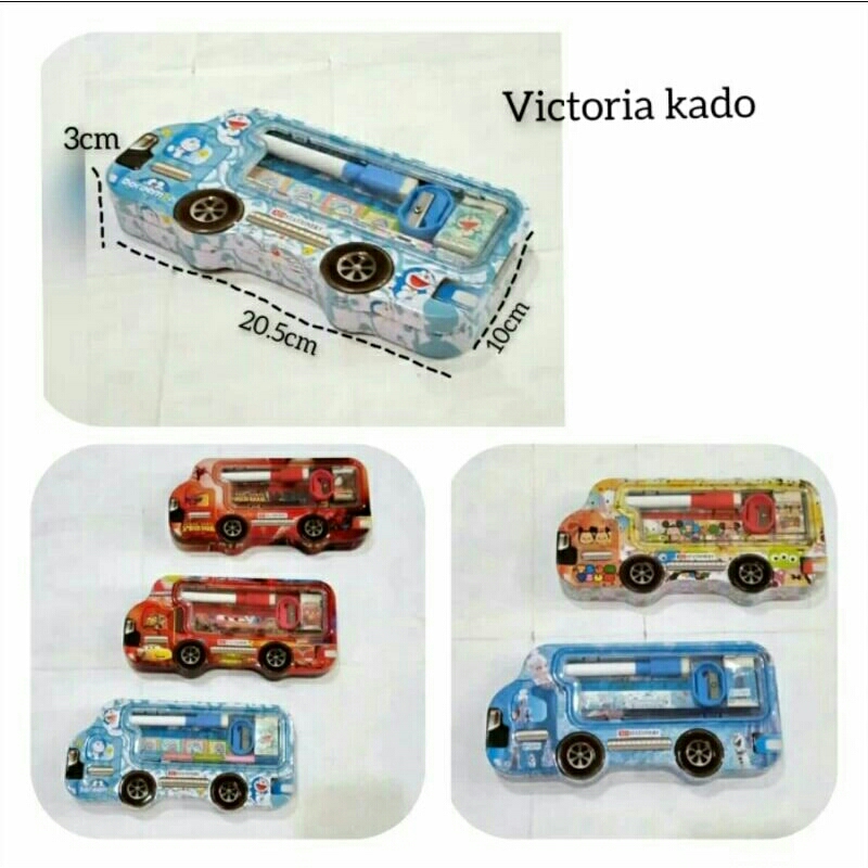 

Kotak tempat pensil pencil case set Anak karakter