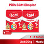 

SGM Eksplor 1+ dengan IronC Susu Pertumbuhan Rasa Madu 600GRAM x 2