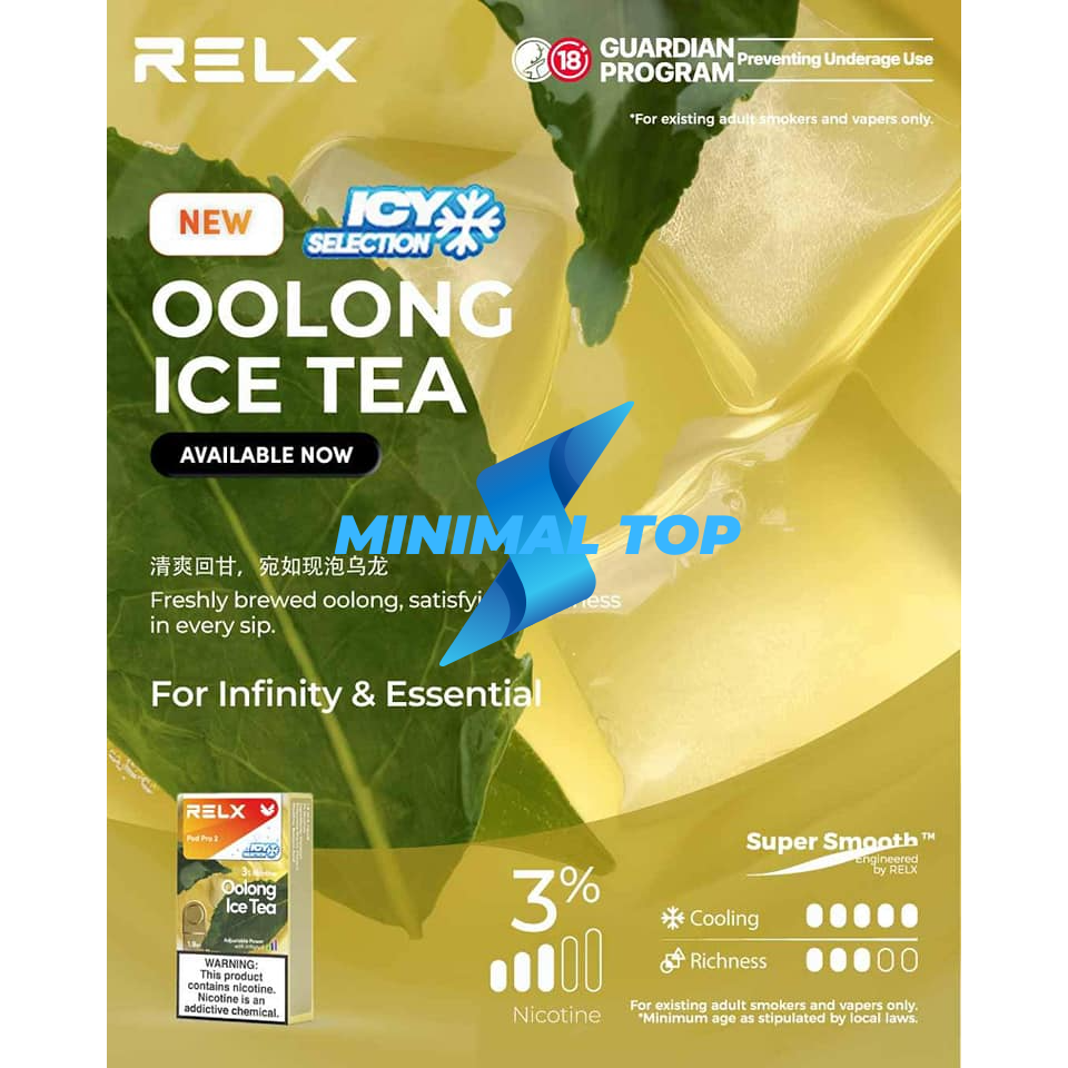 Relx Infinity Essential Pod Pro 2 - Oolong Ice Tea Original