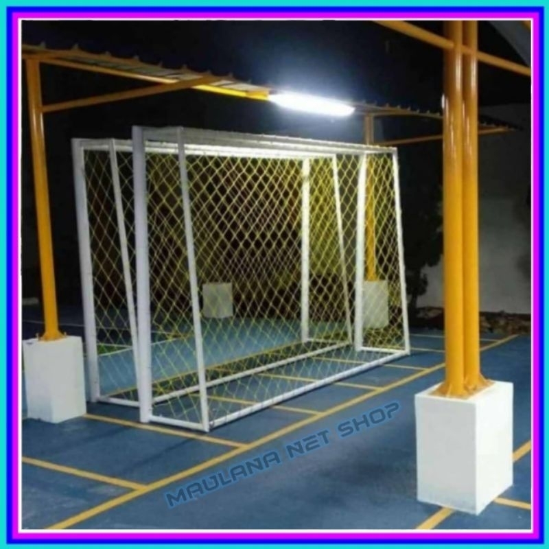 Jaring Gawang Futsal 2mx3m 2 Gawang Standar Internasional