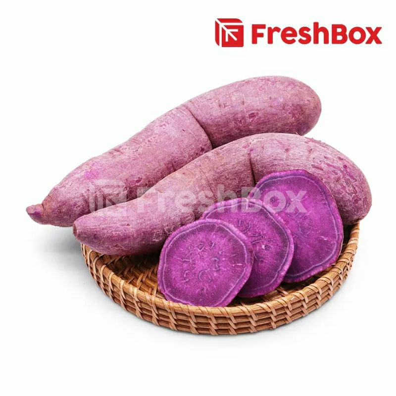 

UBI UNGU PURPLE SWEET POTATO 500 GRAM