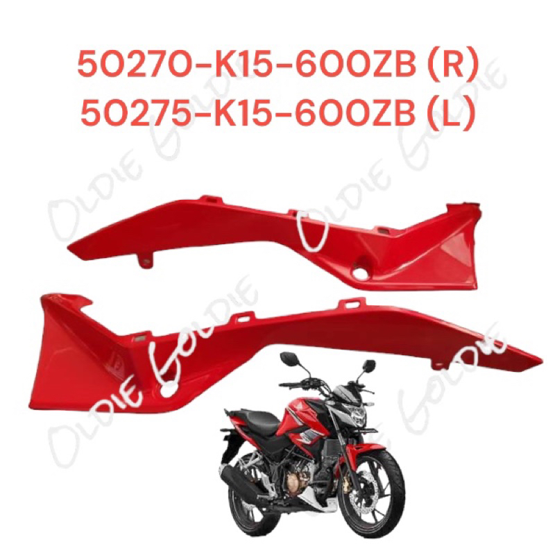 50275-K15-600ZB 50270-K15-600ZB Panel Shroud Kanan Atau Kiri CB150R K15M 2018-2021 merah kilat ori H