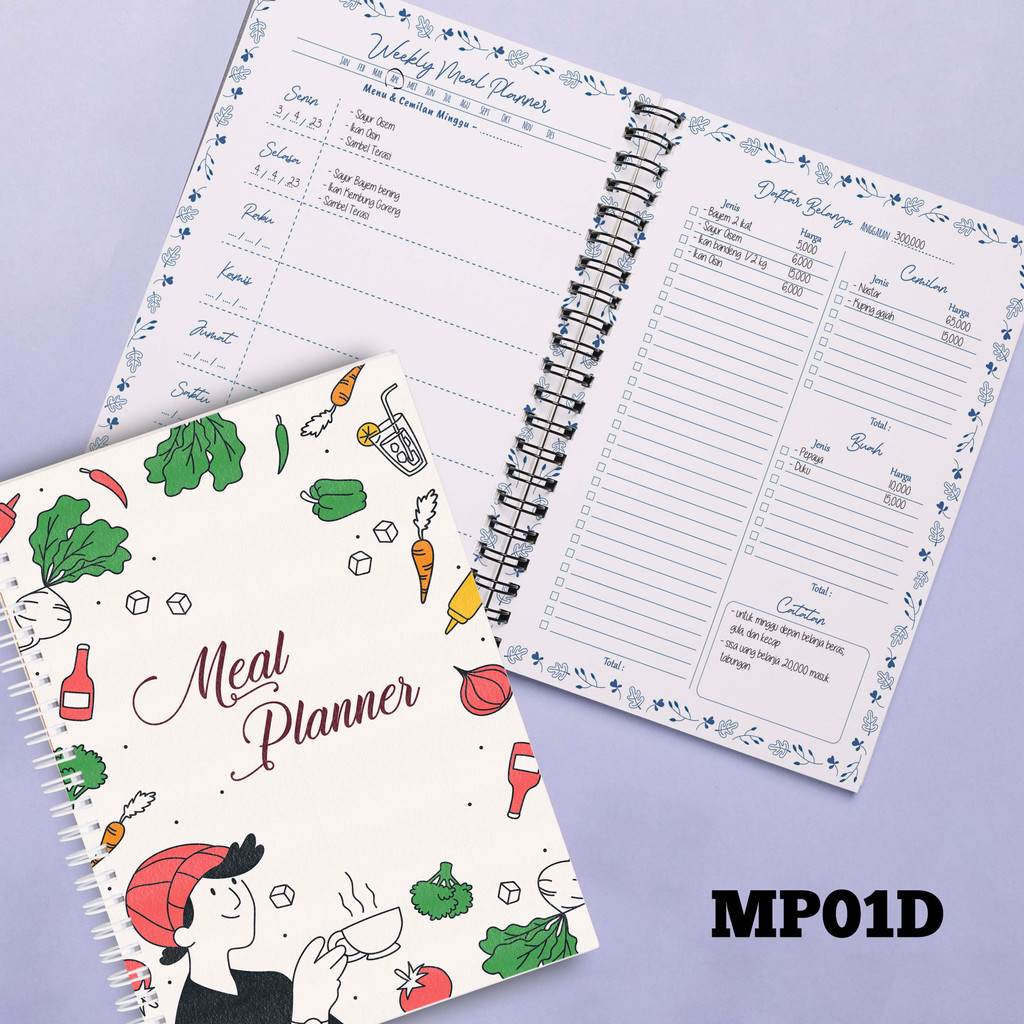

Hanabi Buku Weakly Meal Planer BELI 2 Buku GRATIS 1 PEN GEL MP01