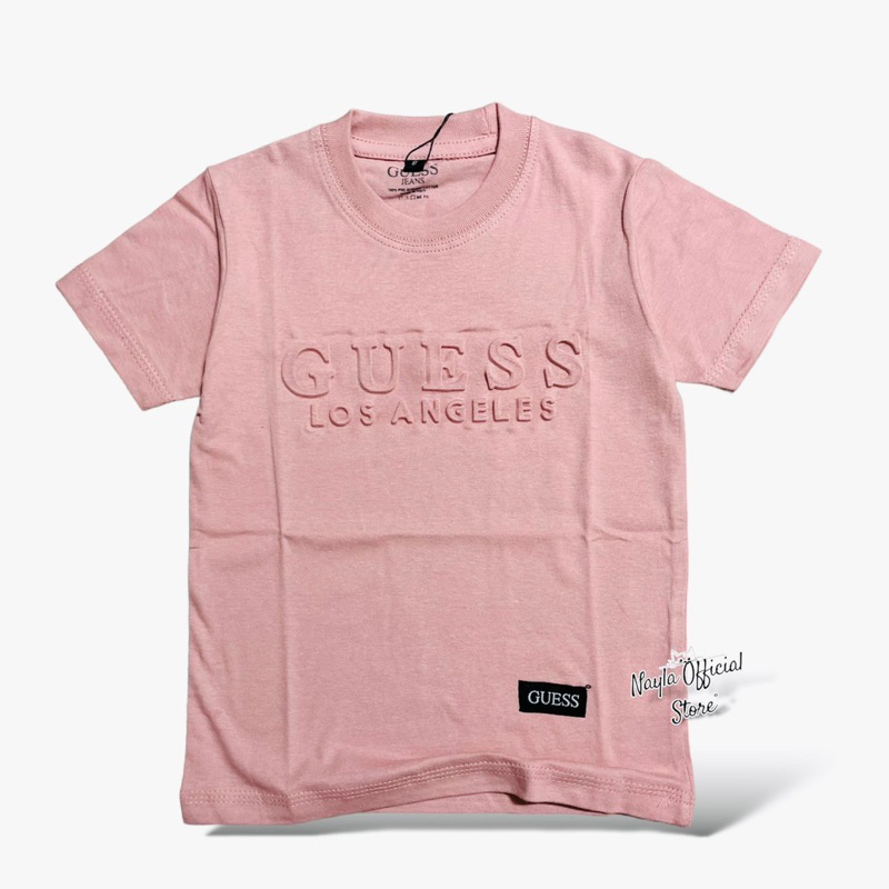 KAOS ANAK UNISEX GUESS DISTRO / TSHIRT ANAK / BAJU KAOS ANAK UNISEX / BAJU KAOS ANAK COWOK / BAJU KAOS ANAK PEREMPUAN / BAJU KAOS ANAK