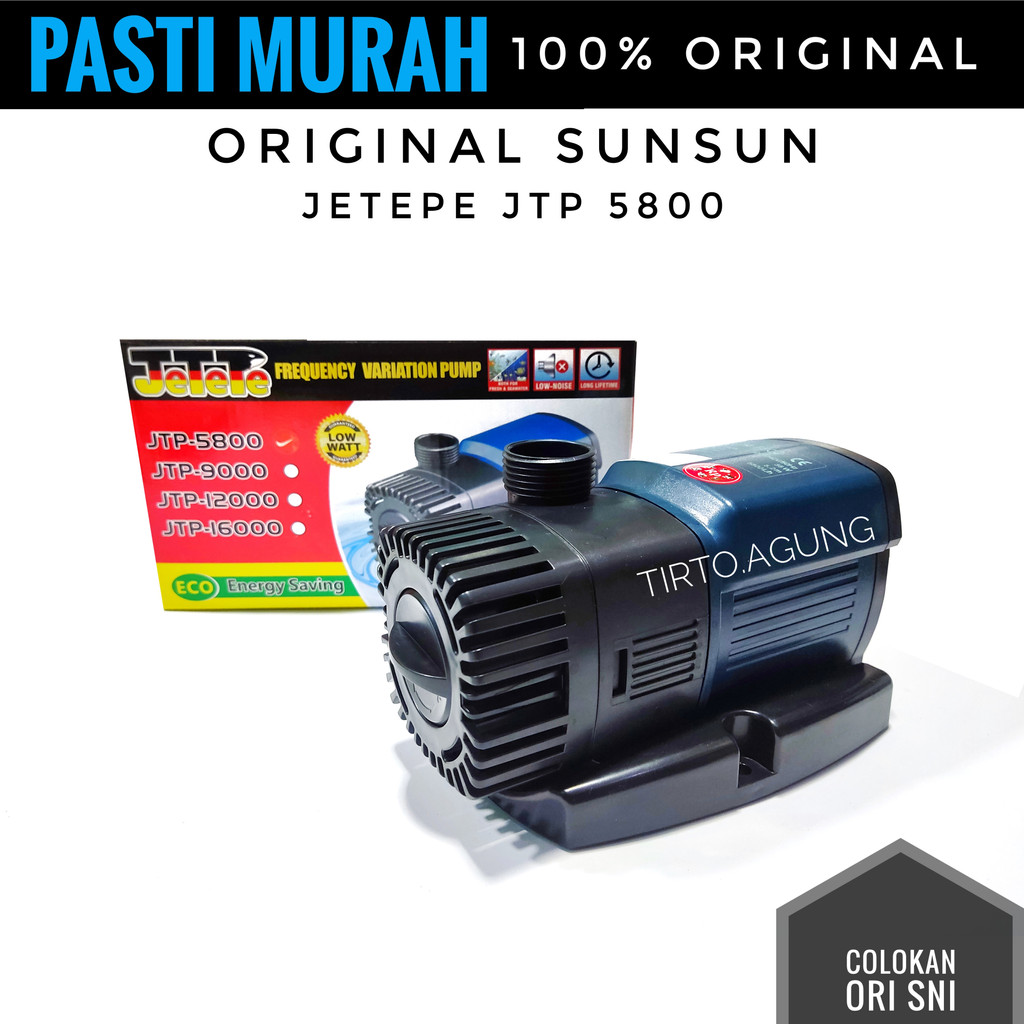 GRATIS ASURANSI POMPA KOLAM IKAN SUNSUN ORIGINAL JTP-5800 7000PRO 38 WATT JTP5800 JTP7000 JTP9000 JTP12000 JTP ACT-9000 ACT-5800 ACT DC DCT HIDROPONIK HEMAT DAYA LOW WATT 9000 12000 14000 8000 107 108 16000 5800 1 METER 2 METER KOI LOW WATT 9000L 5800L