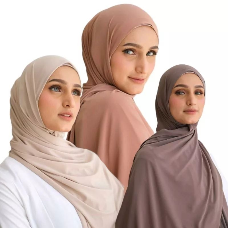 Pashmina Jersey | Pashmina Kaos Jersey Premium | Pashmina Jersey Malaysia