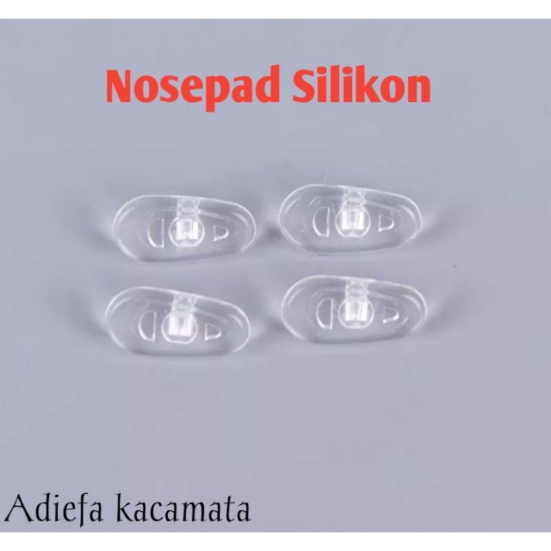 Silikon karet kacamata Nosepad Ganjalan hidung