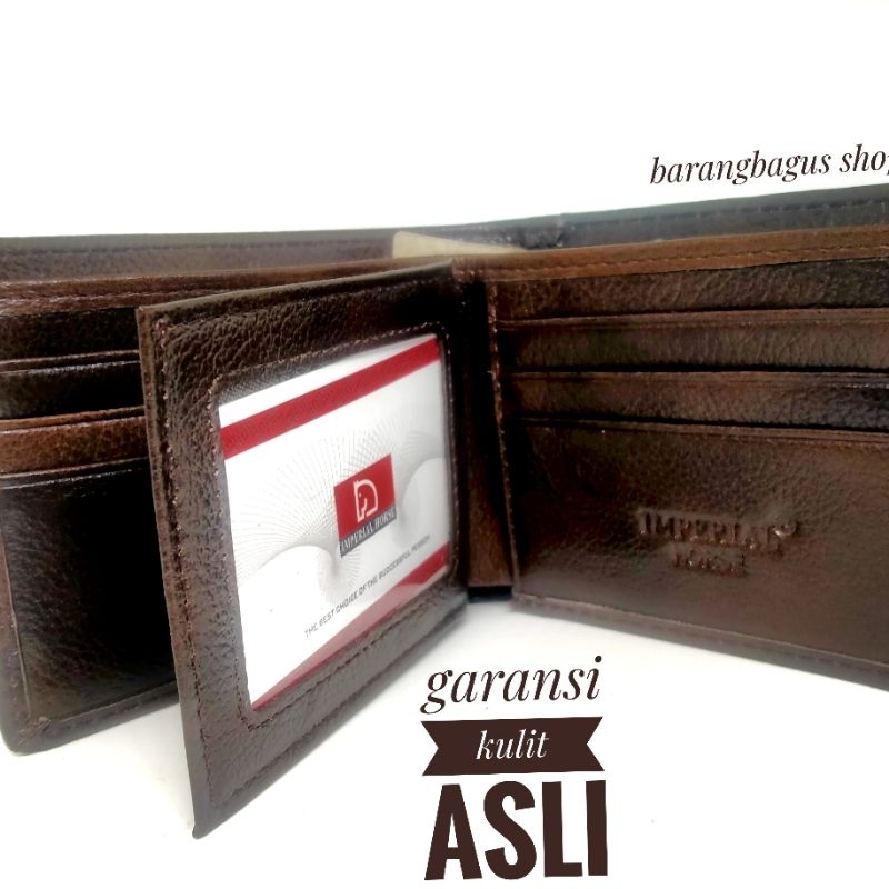 dompet kulit asli pria Import original imperial horse ukuran mini