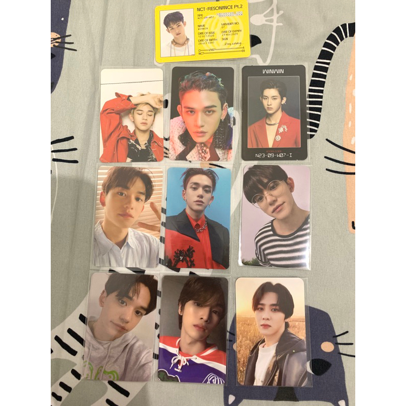 Photocard kartu anak-anak Lucas NCT KUN WAYV All era Winwin WAYV Sungchan Arrival Kun Senja Owhat Lu