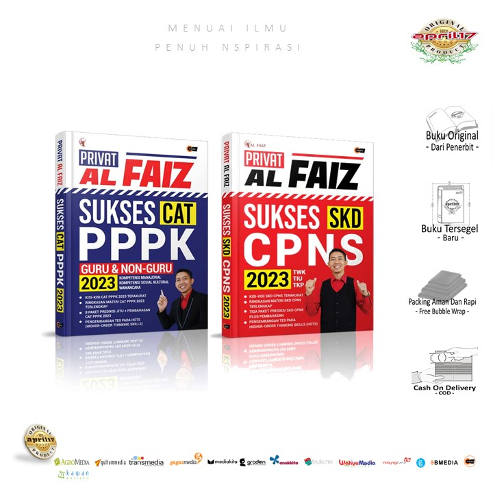 BUKU PRIVAT ALFAIZ SUKSES SKD CPNS 2023 / PRIVAT ALFAIZ SUKSES CAT PPPK GURU & NON GURU 2023