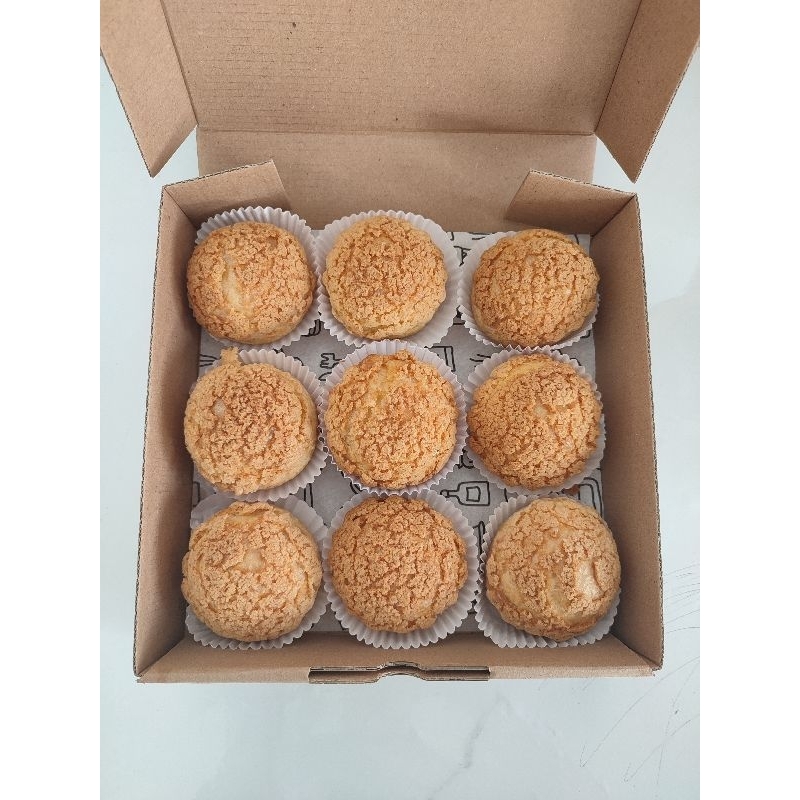 

RB22 Choux Au Craqueline / Cream Puff Jepang / Soes Chruncy