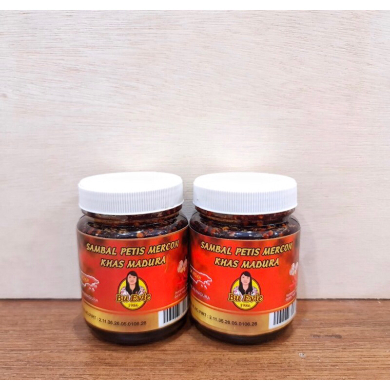 

sambal petis mercon khas madura 100% Asli Madura