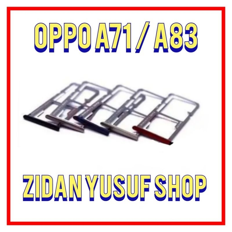 SIMTRAY SIMLOCK SLOT KARTU TEMPAT SIM OPPO A71 / OPPO A83 SLOT SIMCARD