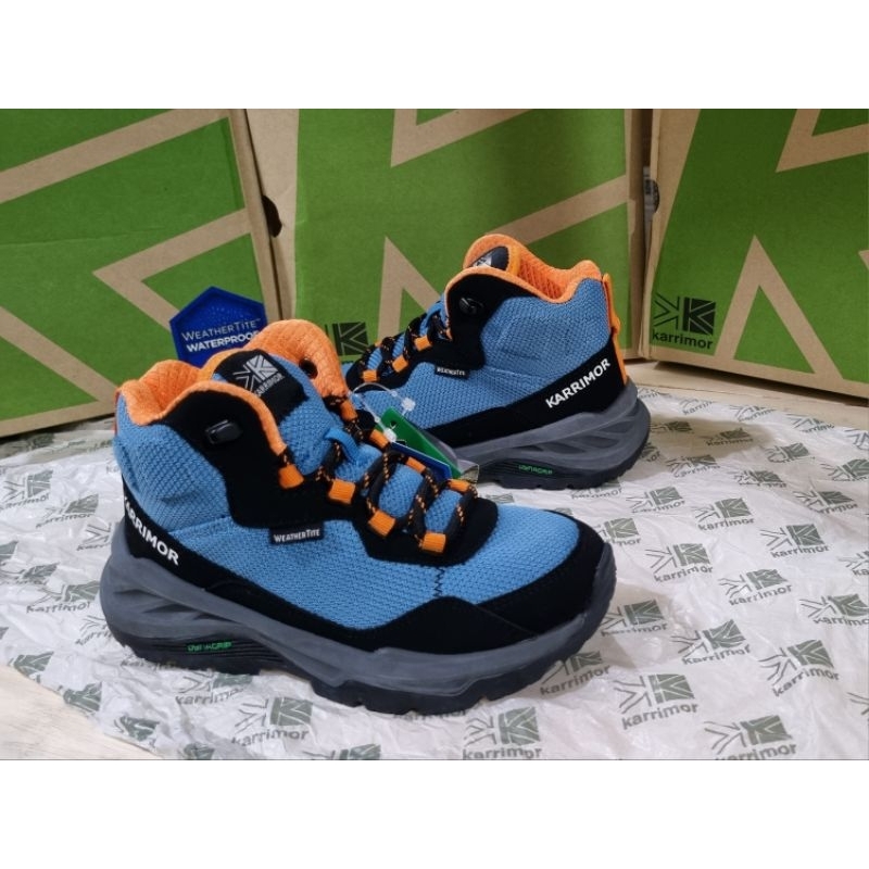 Sepatu Karrimor outdoor shoes Child Dynagrip Size 28 sd 34