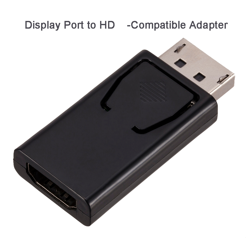 Display Port Male to HDMI Female Port Adapter Converter DP to HDMI