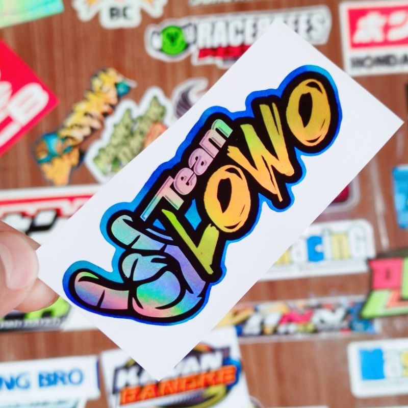 stiker team lowo