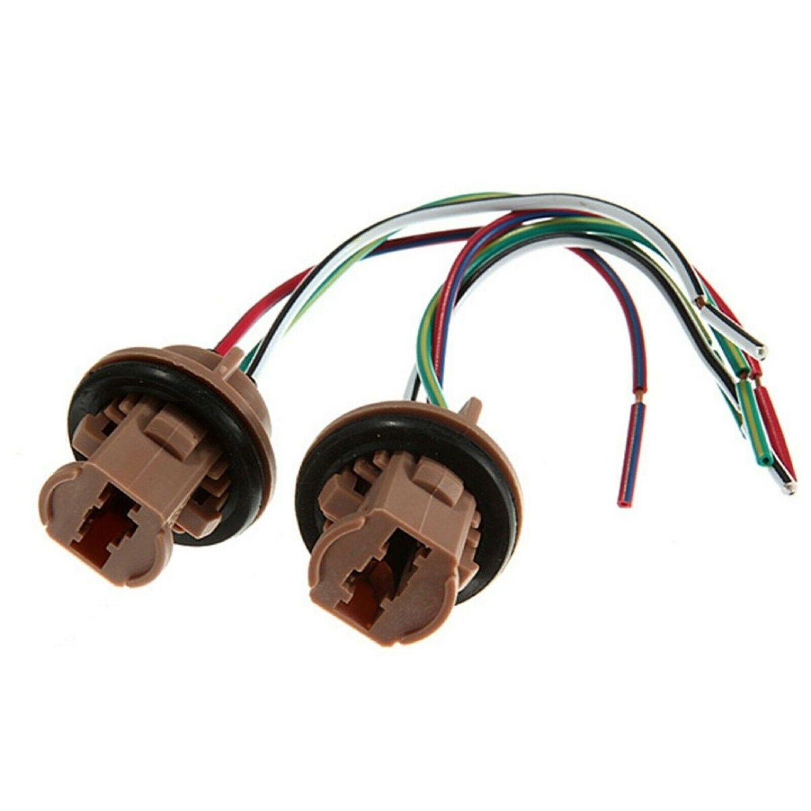 Socket Soket Fitting Lampu Tancap T20 7440 7443 2 kawat 4 kawat Sein Sen Rem Mundur