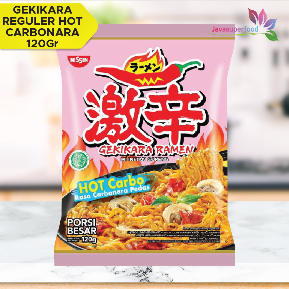 

Nissin Gekikara Ramen Hot Carbo Rasa Carbonara Pedas 120 gram (SBY)