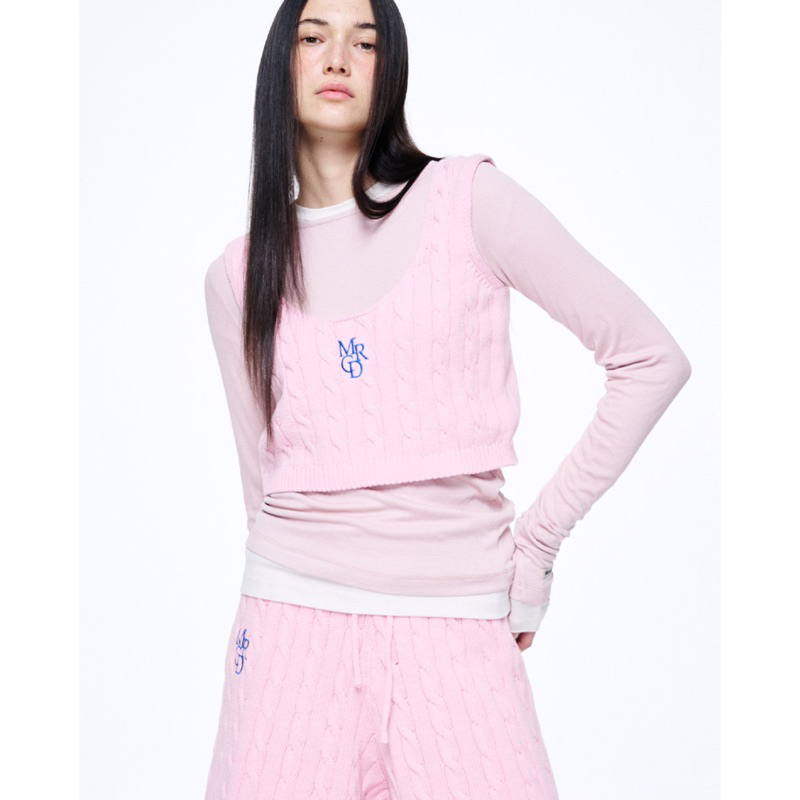MARDI MERCREDI - Cable CROPPED Top MRCD