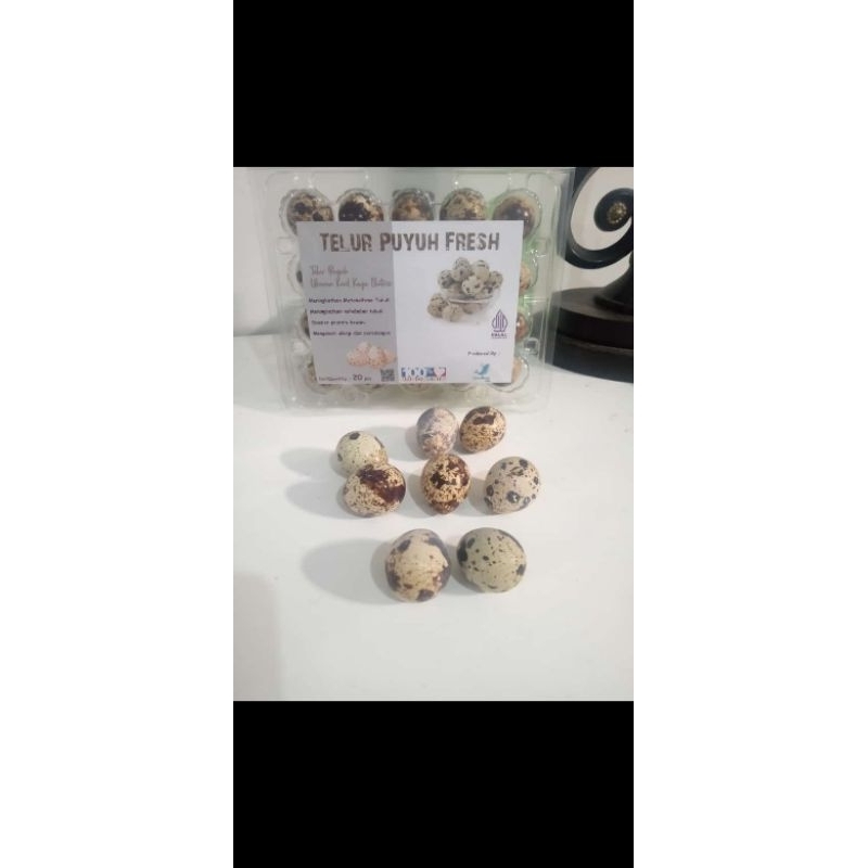 

20pc Telur Puyuh Matang/Mentah