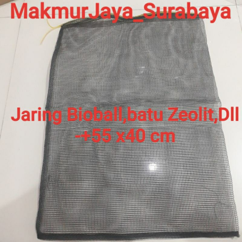 Jaring Media Filter -+ 56 x 40cm Jala Zeolit bioball Kaldnes Karang Jahe