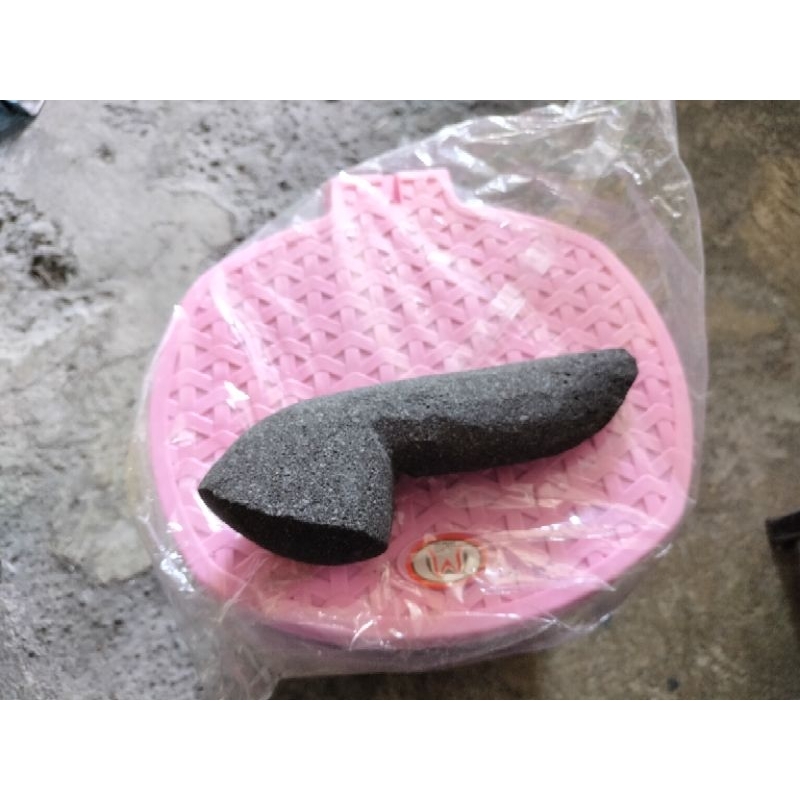 Ulekan Batu Asli Cobek Ulekan