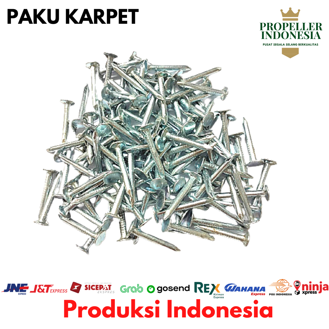 Paku Karpet Talang Hardboardnail Paku Kepala Lebar 1inch