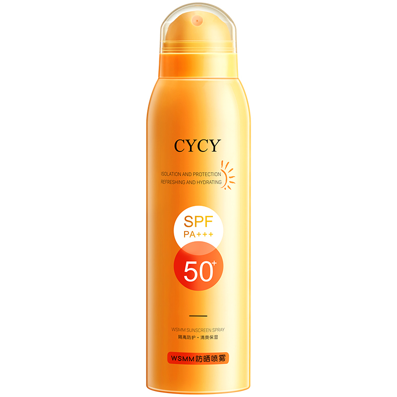 [Ready Stock]CYCY Sunscreen Spray 150 ml Whitening and UV Isolation SPF 50 PA+++