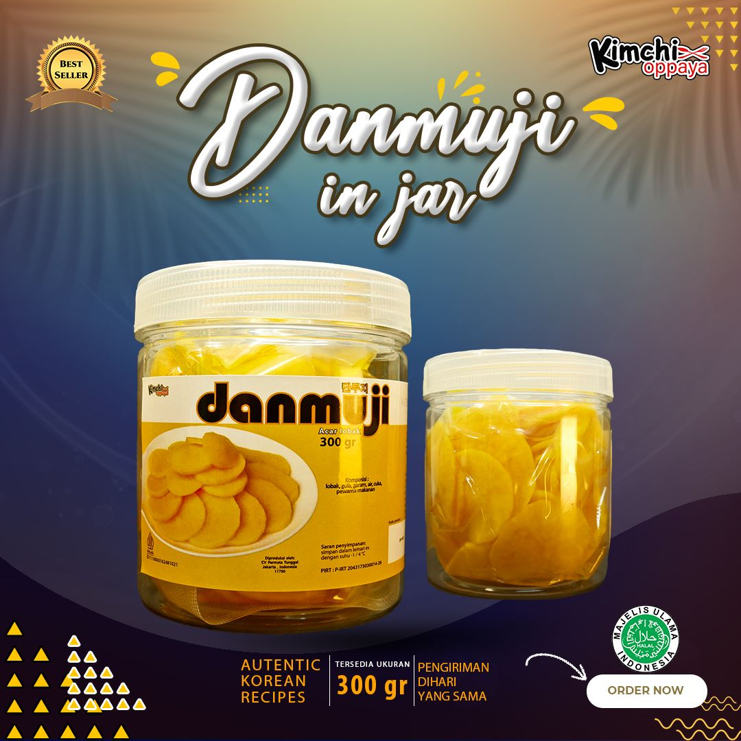 

Danmuji Bulet JAR 300Gram Korea Halal