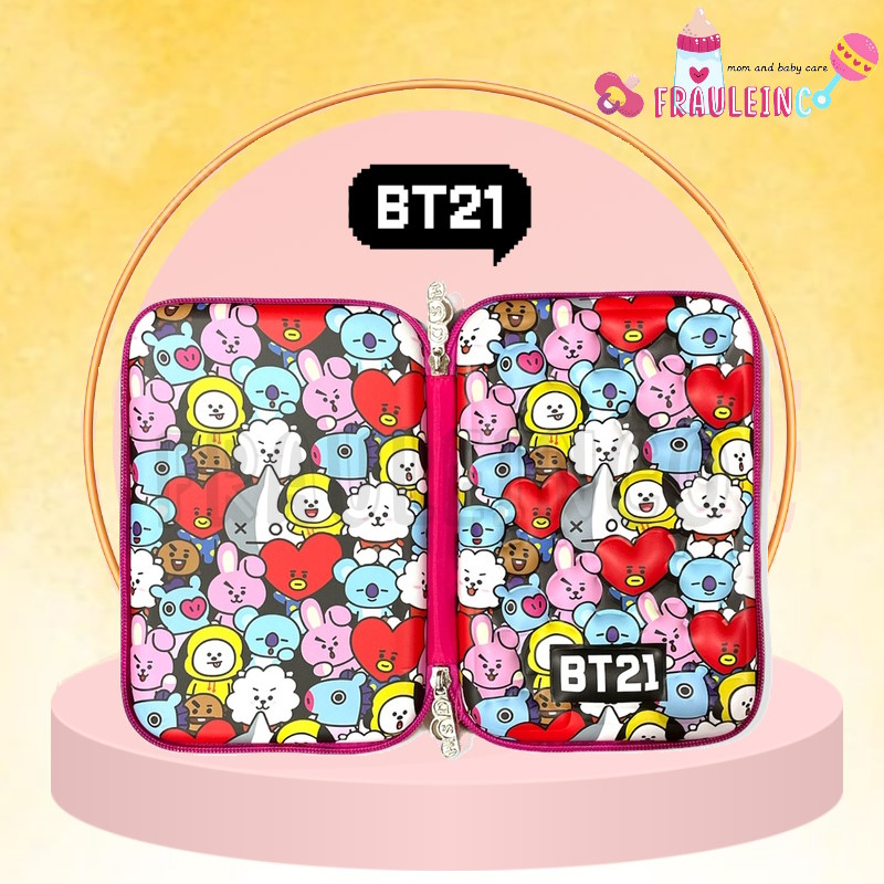 *FRAULEINCO* BTS Pencil Case / kotak pensil EMBOSS 6D BT21