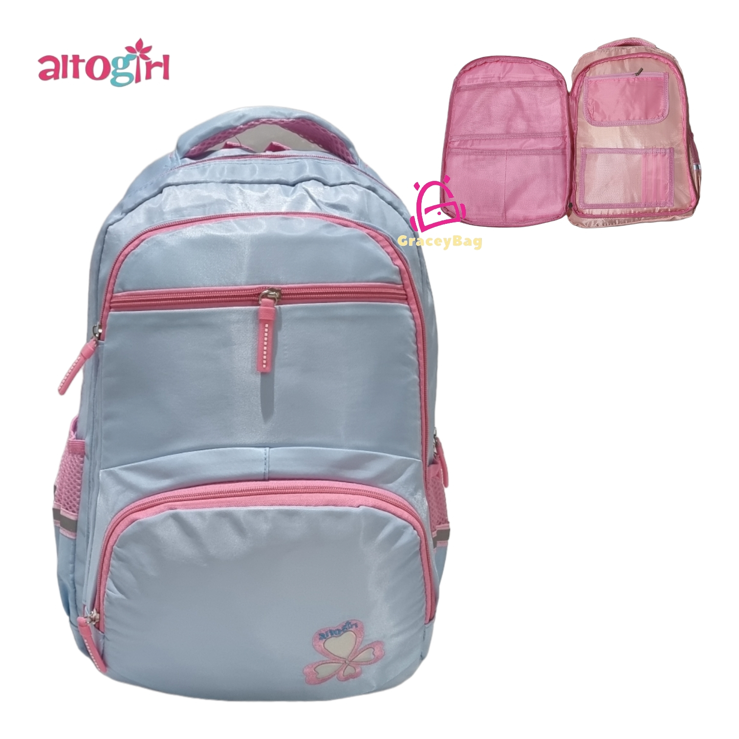 GB-78210 Tas Ransel Sekolah Anak Perempuan Bukaan Kulkas Altogirl Import