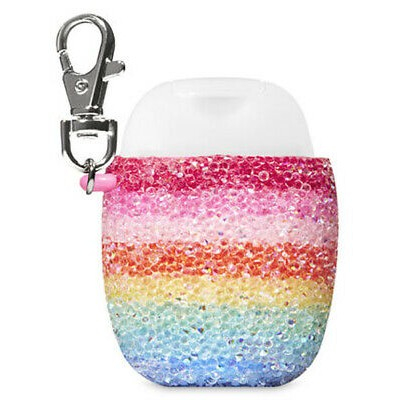 GLITTER GEMS - Pocketbac Holder Bath and Body Works BBW Pink Blue